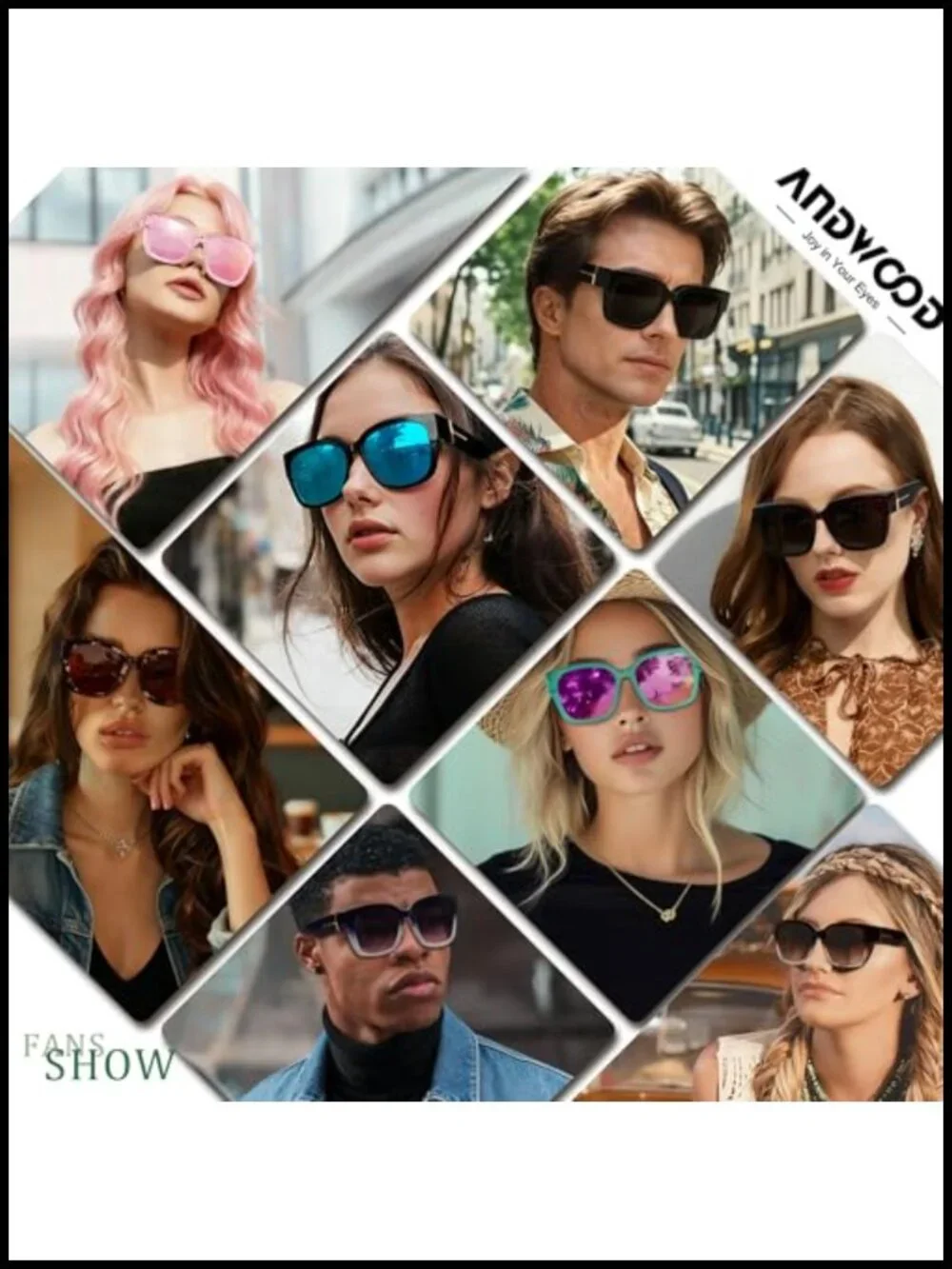 Polarized Fit Over Glasses Sunglasses Oversized Square UV400 TR90